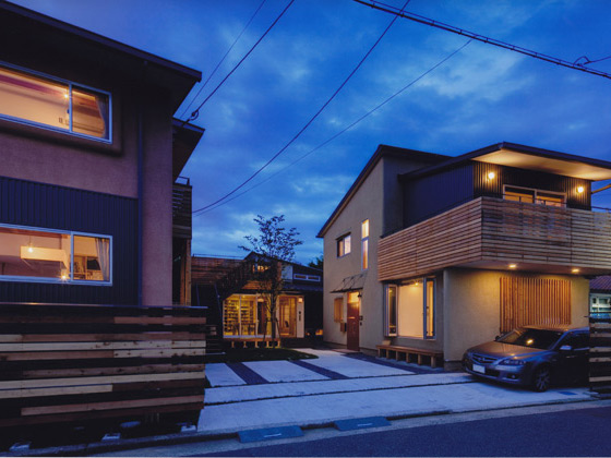 晃陽建設のデザイン住宅新築建築施工事例「八尾のコーポラティブハウス」