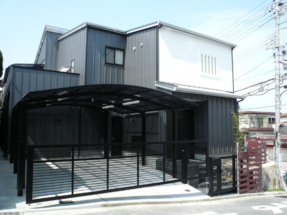 晃陽建設のデザイン住宅新築建築施工事例「長尾の家」